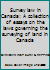 Survey law in Canada: A collection of essays on the laws governing the surveying of land in Canada 0459331914 Book Cover