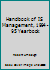 Handbook of IS Management, 1994 - 95 Yearbook 0791318338 Book Cover