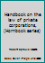 Handbook on the law of private corporations, (Hornbook series) B00085GAQU Book Cover