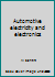 Automotive Electricity and Electronics 0827324898 Book Cover