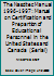 Nasdtec Manual on Certification and Preparation of Educational Personnel in the U. S. 078721681X Book Cover