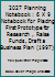 2027 Planning Notebook : 6 X 9 Notebook for Placing First Prototype for Research , Raise Funds , Draft a Business Plan (1997) 1659076285 Book Cover