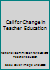 Call for Change in Teacher Education 0893330353 Book Cover