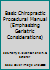 Basic Chiropractic Procedural Manual (Emphasizing Geriatric Considerations) B003195SFE Book Cover