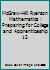 Mc Graw Hill Ryerson Mathematics: Preparing For College And Apprenticeship 12 0070864861 Book Cover