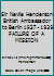 Sir Nevile Henderson British Ambassador to Berlin 1937 - 1939 FAILURE OF A MISSION B000I1OH4Q Book Cover
