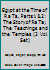 Egypt at the Time of Ra Ta, Parts 1 & 2: The Story of Ra Ta; The Teachings and the Temples B0034KNTDI Book Cover
