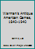 Warman's Antique American Games, 1840-1940 0870696300 Book Cover