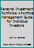 Personal Investment Portfolios: A Portfolio Management Guide for Individual Investors 094264140X Book Cover