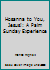 Hosanna to You, Jesus!: A Palm Sunday Experience 0819833681 Book Cover