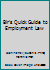 Blr's Quick Guide to Employment Law 1556450109 Book Cover