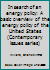 In search of an energy policy: A basic overview of the energy policy of the United States (Contemporary issues series) B0006CYWZQ Book Cover
