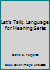 Let's Talk; Language for Meaning Series B00L4SM5CI Book Cover