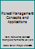 Forest Management: Concepts and Applications 1771888520 Book Cover