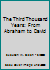 The Third Thousand Years: From Abraham to David B00DJH7WFM Book Cover