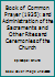 Book of Common Prayer (1935): and Administration of the Sacraments and Other Rites and Ceremonies of the Church B07QPWNLWC Book Cover