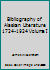 Bibliography of Alaskan Literature 1724-1924 Volume I B001MJVZX4 Book Cover