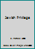 Jewish Privilege 1078324794 Book Cover