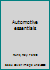 Automotive essentials B0007DYE4I Book Cover