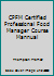 CPFM Certified Professional Food Manager Course Mannual 1931345317 Book Cover