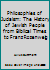 Philosophies of Judaism: The History of Jewish People from Biblical Times to Franz Rozenweig B0028DO6HK Book Cover