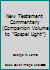 New Testament Commentary B001TO09XO Book Cover