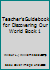 Teacher's Guidebook for Discovering Our World Book 1 B003UKJC0Q Book Cover