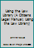 Using the Law Library 0910073279 Book Cover