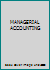 Managerial Accounting 0975970135 Book Cover