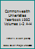 Commonwealth Univeristies Yearbook 1992 Volumes 1-2  A-H 0851431364 Book Cover