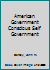 American Government Conscious Self Government B003F4HXNK Book Cover