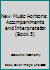 New Music Horizons: Accompaniments and Interpretation B00BGML7DA Book Cover