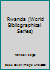 Rwanda (World Bibliographical Series) 1851092021 Book Cover