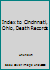 Index to Cincinnati, Ohio, Death Records 1932250093 Book Cover