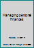 Managing personal finances B0007DKDEI Book Cover