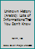 Unknown History (Arabic): Lots of Informations That You Don't Know 153341209X Book Cover