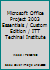 Microsoft Office Project 2003 Essentials / Custom Edition / ITT Techinal Institute 0558228593 Book Cover