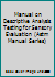 Manual on Descriptive Analysis Testing for Sensory Evaluation (Astm Manual Series) 0803117566 Book Cover