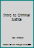 Intro to Criminal Justice 112111234X Book Cover