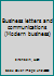 Business letters and communications B0006BS21M Book Cover