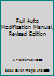 Full Auto Modification Manual, Revised Edition 0918751004 Book Cover