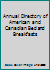 Annual Directory of American and Canadian Bed and Breakfasts 1558532668 Book Cover