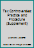 Tax Controversies: Practice and Procedure (Supplement) 0820564419 Book Cover