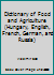 Dictionary of Food and Agriculture (Hungarian, English, French, German, and Russian) 0828800332 Book Cover