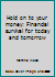 Hold on to your money: Financial survival for today and tomorrow 0968743900 Book Cover