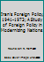 Iran's Foreign Policy, 1941 1973; A Study Of Foreign Policy In Modernizing Nations 081390594X Book Cover