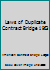 Laws of Duplicate Contract Bridge 1963 B001YUZ4YC Book Cover