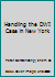 Handling the DWI Case in NEW York 2001-02 Edition 0314228411 Book Cover