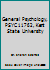 General Psychology, PSYC 11762, Kent State University 1259161900 Book Cover