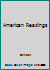 American Readings 0070248605 Book Cover